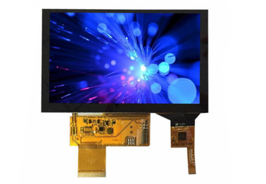 5 IPS brillo de los colores capacitivos de la pantalla táctil el 16m de la pulgada 800 x 480 de alto 1000 liendres
